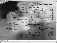 IEEE-118 GPU based (pixel shader) contouring